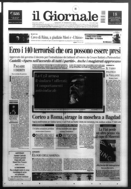 Il giornale : quotidiano del mattino